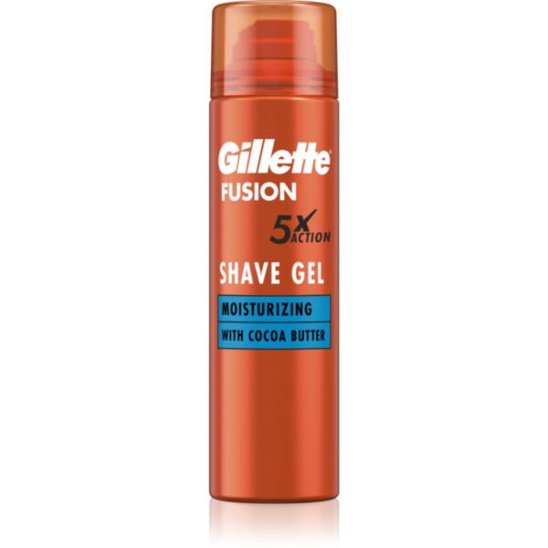 Gillette Fusion5 Cocoa Butter gel pentru bărbierit pentru barbati 200 ml-ro