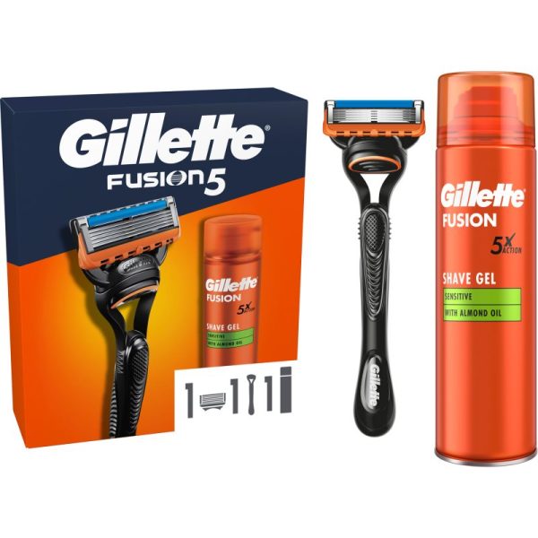 Gillette Fusion5 set cadou pentru barbati-Țena