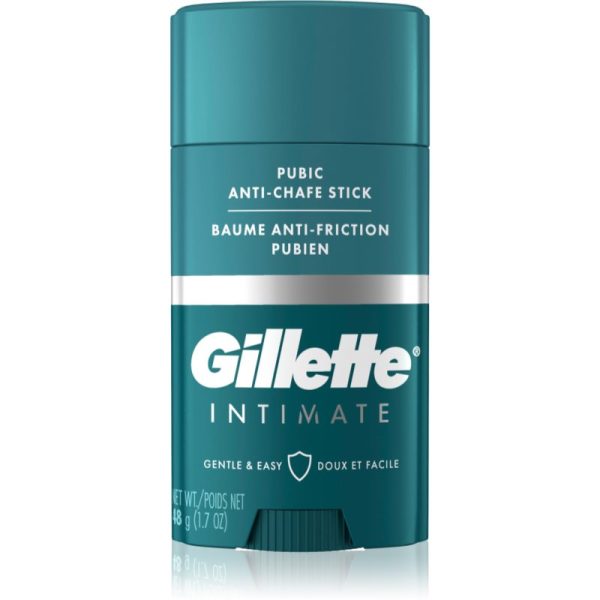 Gillette Intimate Anti-Chafe Stick balsam intim în stick împotriva mâncărimii și fricțiunii în zona inghinală 48 g-ro