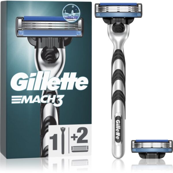 Gillette Mach3 Aparat de ras + rezervă lame 2 buc-ro
