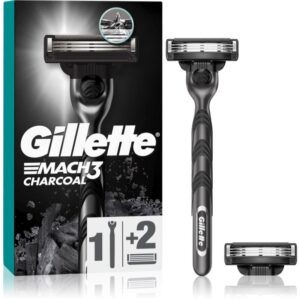 Gillette Mach3 Charcoal Aparat de ras + rezervă lame 2 buc-ro