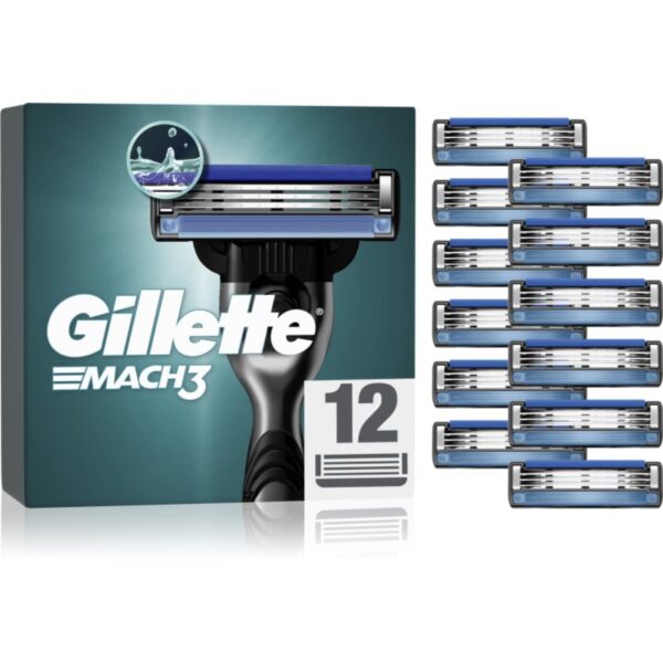Gillette Mach3 rezerva Lama 12 buc-ro