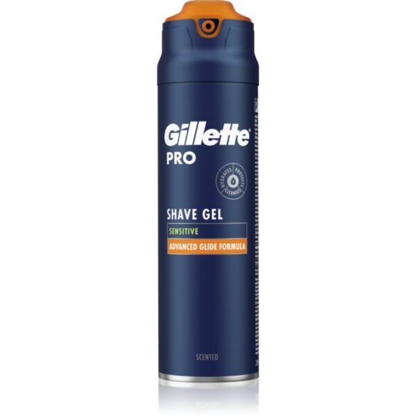Gillette Pro Sensitive gel pentru bărbierit pentru bărbați 200 ml-ro