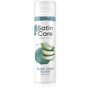 Gillette Satin Care Aloe Vera gel pentru bărbierit pentru femei 200 ml-Țena