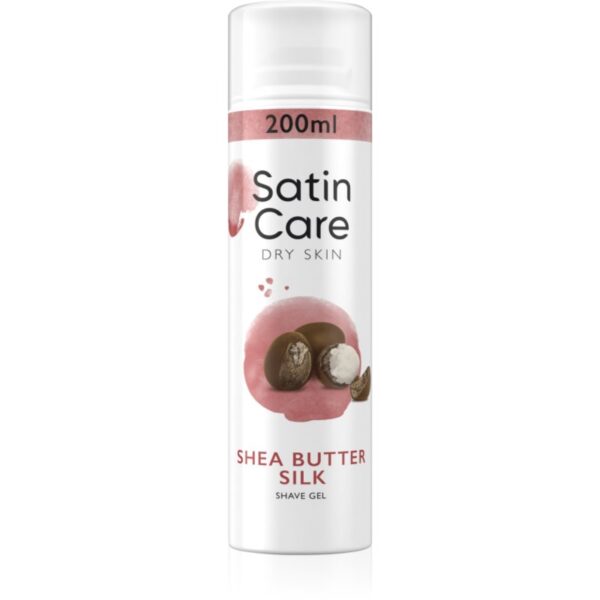 Gillette Satin Care Shea Butter gel pentru bărbierit pentru femei 200 ml-ro