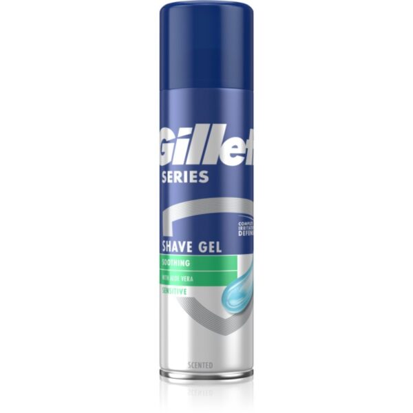 Gillette Series Sensitive gel pentru bărbierit pentru barbati 200 ml-Țena