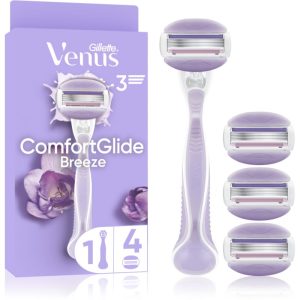 Gillette Venus ComfortGlide Breeze Aparat de ras + rezervă lame 4 buc-Țena