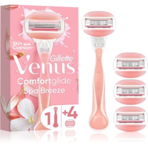 Gillette Venus ComfortGlide Spa Breeze Aparat de ras pentru femei + lame de rezervă 4 buc-ro