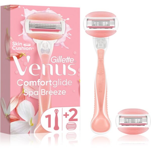 Gillette Venus ComfortGlide Spa Breeze aparat de ras + 2 capete de schimb 1 buc-ro