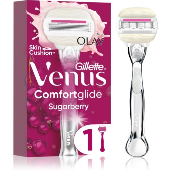 Gillette Venus ComfortGlide Sugarberry aparat de ras cu capăt interschimbabil 1 buc-ro