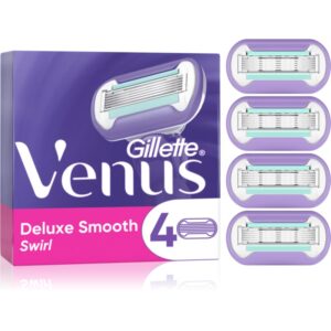 Gillette Venus Deluxe Smooth Swirl rezerva Lama 4 buc-Țena