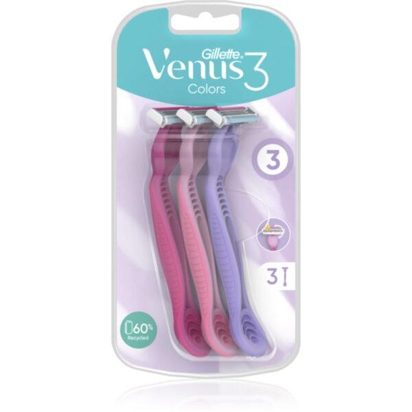 Gillette Venus Simply 3 Plus Aparate de ras de unica folosinta 3 buc-Țena