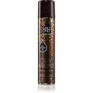 Girlz Only For Brunettes sampon uscat pentru parul inchis la culoare cu ulei de argan 200 ml-Țena