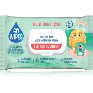 GoWipes For Kids & Juniors hârtie igienică umedă pentru piele sensibila pentru copii 44 buc-ro
