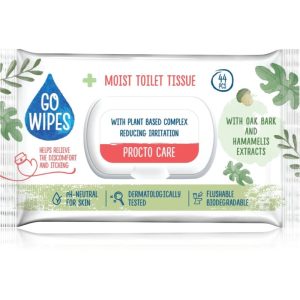 GoWipes Procto Care hârtie igienică umedă pentru piele sensibila 44 buc-ro