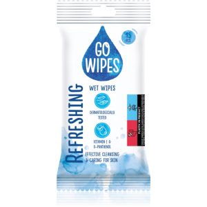 GoWipes Refreshing Servetele umede de maini 15 buc-ro