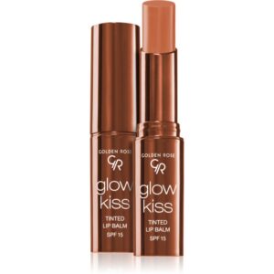 Golden Rose Glow Kiss balsam de buze colorat SPF 15 culoare 06 Choco Cake 3 g-ro