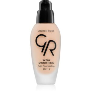 Golden Rose Satin Smoothing fard lichid de lunga durata SPF 15 culoare 27 34 ml-ro