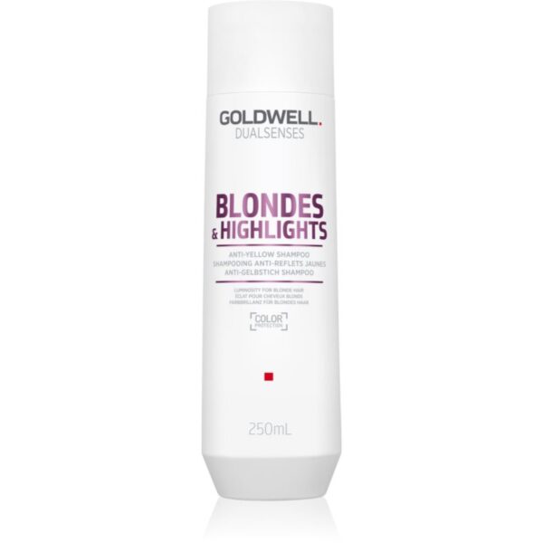 Goldwell Dualsenses Blondes & Highlights șampon pentru păr blond neutralizeaza tonurile de galben 250 ml-Țena