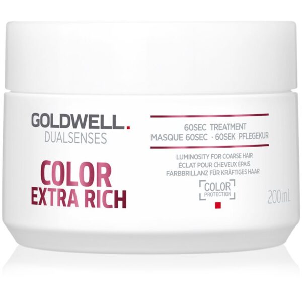 Goldwell Dualsenses Color Extra Rich masca pentru regenerare pentru par aspru si vopsit 200 ml-Țena