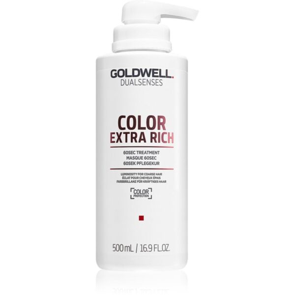 Goldwell Dualsenses Color Extra Rich masca pentru regenerare pentru par aspru si vopsit 500 ml-Țena
