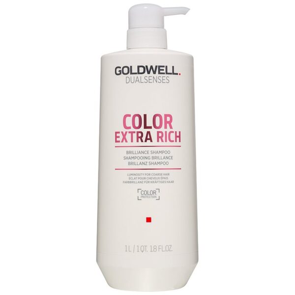 Goldwell Dualsenses Color Extra Rich șampon pentru protecția părului vopsit 1000 ml-Țena
