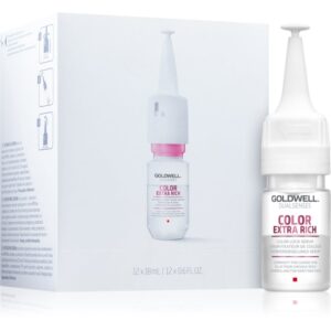 Goldwell Dualsenses Color Extra Rich ser pentru protejarea culorii și strălucirii părului 12x18 ml-Țena