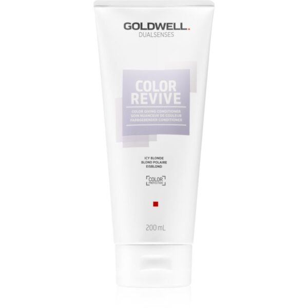 Goldwell Dualsenses Color Revive balsam nuanțator Icy Blonde 200 ml-Țena