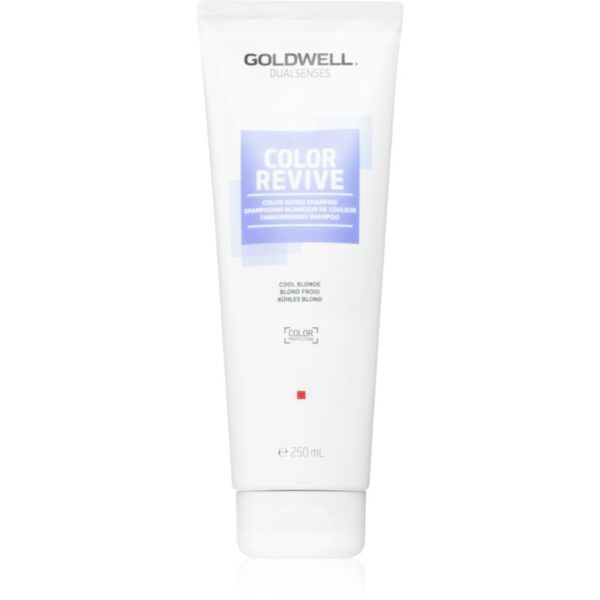 Goldwell Dualsenses Color Revive șampon pentru a evidentia culoarea parului culoare Cool Blonde 250 ml-Țena