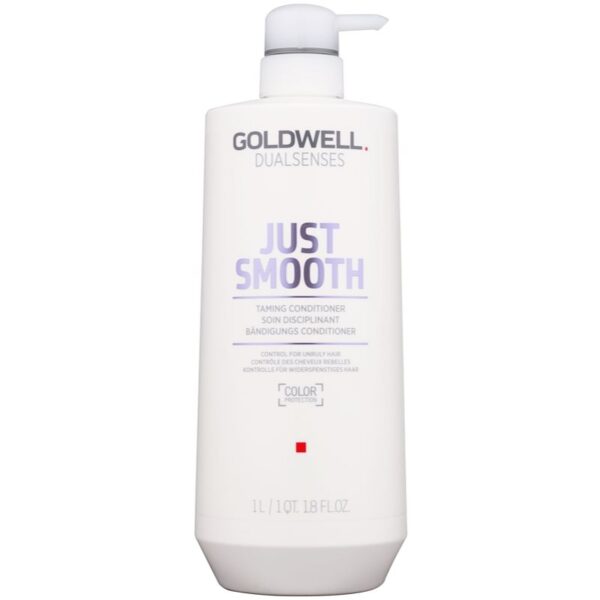Goldwell Dualsenses Just Smooth balsam cu efect de netezire pentru par indisciplinat 1000 ml-Țena