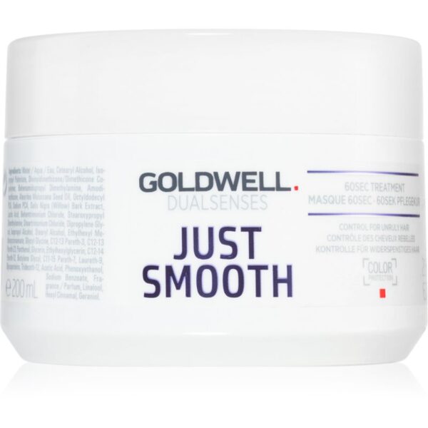Goldwell Dualsenses Just Smooth masca de netezire pentru par indisciplinat 200 ml-Țena