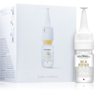 Goldwell Dualsenses Rich Repair Ser intensiv regenerant pentru păr uscat și deteriorat 12 x 18 ml-Țena
