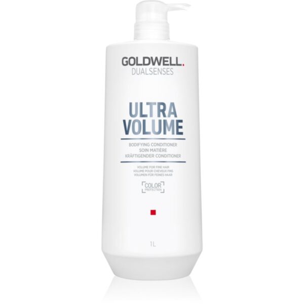 Goldwell Dualsenses Ultra Volume balsam pentru păr fin cu efect de volum 1000 ml-Țena