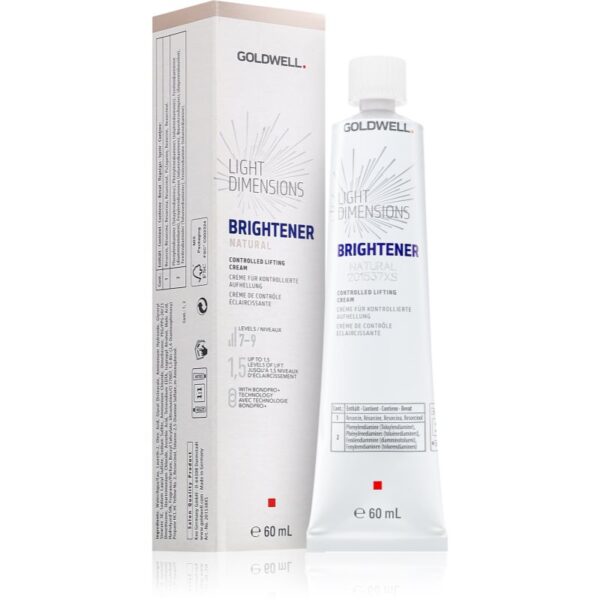 Goldwell Light Dimensions Brightener crema iluminatoare pentru păr culoare Natural 60 ml-ro