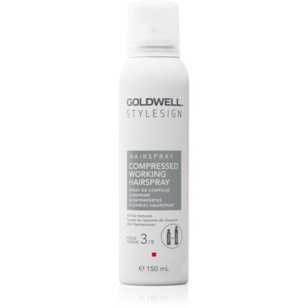 Goldwell StyleSign Compressed Working Hairspray fixativ pentru stralucire 150 ml-ro