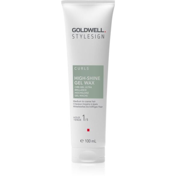 Goldwell StyleSign High-shine Gel Wax ceara gel pentru par ondulat si cret 100 ml-Țena