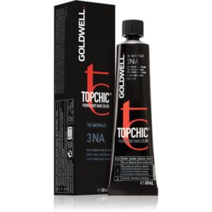 Goldwell Topchic Permanent Hair Color culoare par culoare 3NA 60 ml-Țena