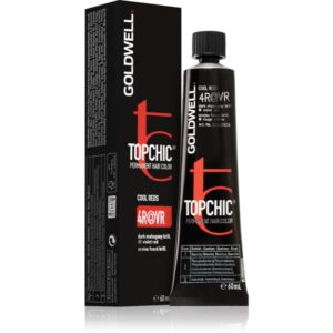 Goldwell Topchic Permanent Hair Color culoare par culoare 4R@VR 60 ml-ro