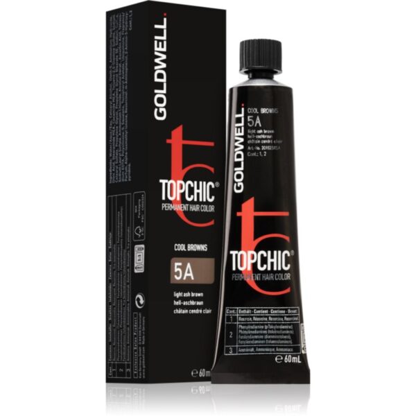 Goldwell Topchic Permanent Hair Color culoare par culoare 5A 60 ml-ro