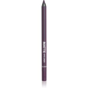 Gosh Matte eyeliner khol cu efect matifiant culoare 019 Dusty Violet 1.2 g-ro