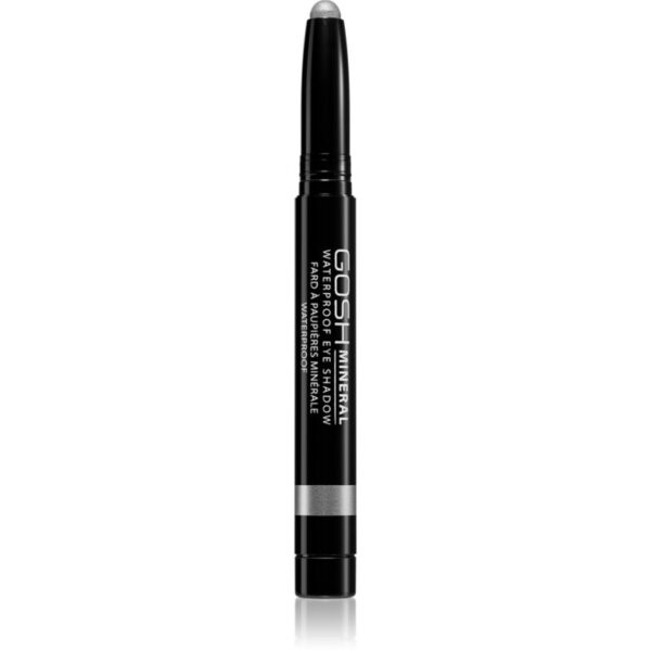 Gosh Mineral Waterproof creion de ochi lunga durata impermeabil culoare 006 Metallic Grey 1