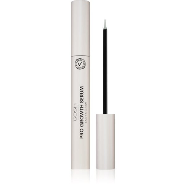 Gosh PRO Growth Serum ser vegetal cu efect de creștere pentru gene și sprâncene culoare Transparent 8 ml-Țena