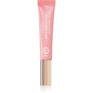Gosh Soft`n Tinted balsam de buze tonifiant SPF 15 culoare Nude 8 ml-Țena