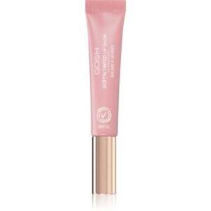 Gosh Soft`n Tinted balsam de buze tonifiant SPF 15 culoare Vintage Rose 8 ml-Țena
