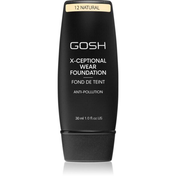 Gosh X-ceptional machiaj persistent culoare 12 Natural 30 ml-Țena