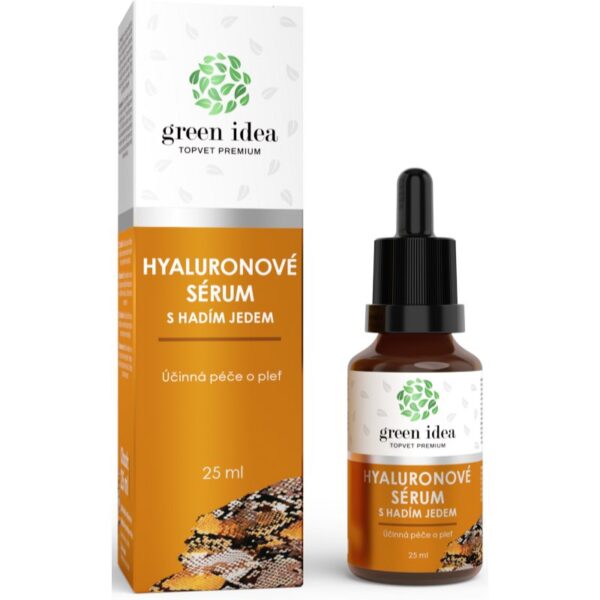 Green Idea Hyaluronic serum with snake venom ser facial pentru ten matur 25 ml-Țena