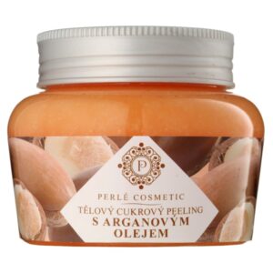 Green Idea Perlé Cosmetic exfoliant din zahar cu ulei de argan 200 g-ro