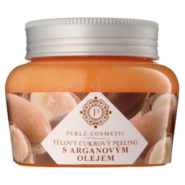 Green Idea Perlé Cosmetic exfoliant din zahar cu ulei de argan 200 g-ro