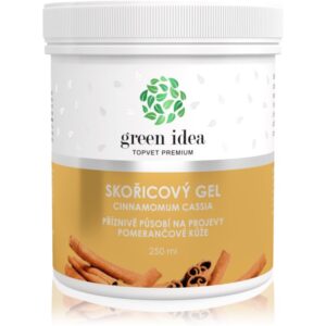 Green Idea Skořicový gel gel pentru masaj 250 ml-ro
