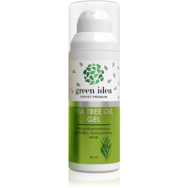 Green Idea Tea Tree Oil gel pentru pielea problematica 50 ml-Țena